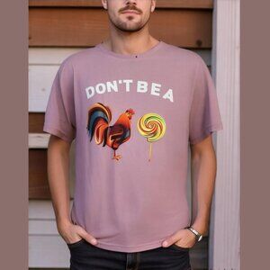 SHEIN Size XXL Pink Graphic Short Sleeve T-Shirt Funny Tee Casual Top NIB